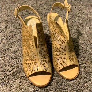 Vince Camuto slingback booties